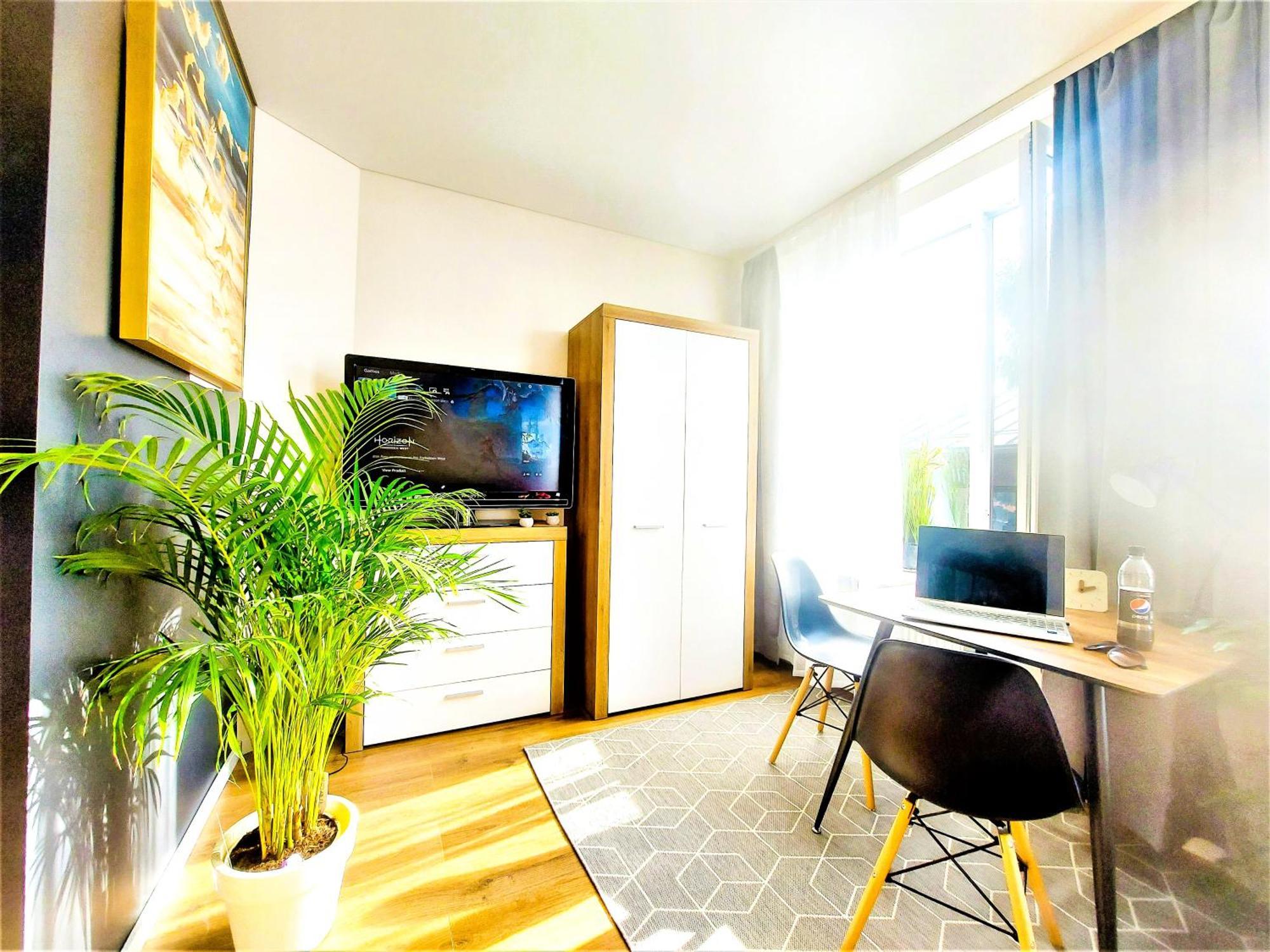 Cofy - Near-centrally Located, Quiet District, Air-conditioning, Free Parking, 24-7 Express Check-in-out, Close To Nature, Everything Need For Living! *